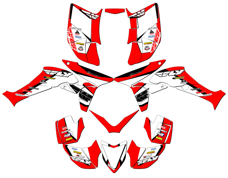 2005 Honda Trx450r Graphics Kit